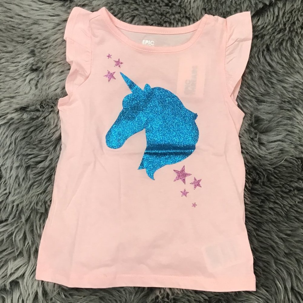 Epic Threads | Girl's T-shirt | Pink | Sparkles | Various Sizes